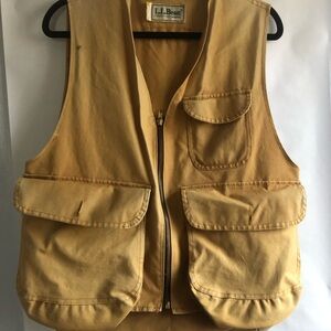 L.L. Bean Beige Outdoor Vest